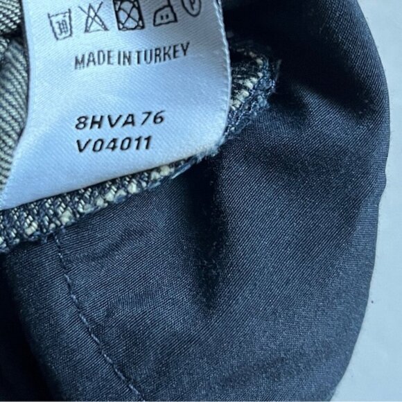 Vanessa Bruno straight leg denim jeans Sz 30 - Picture 9 of 14